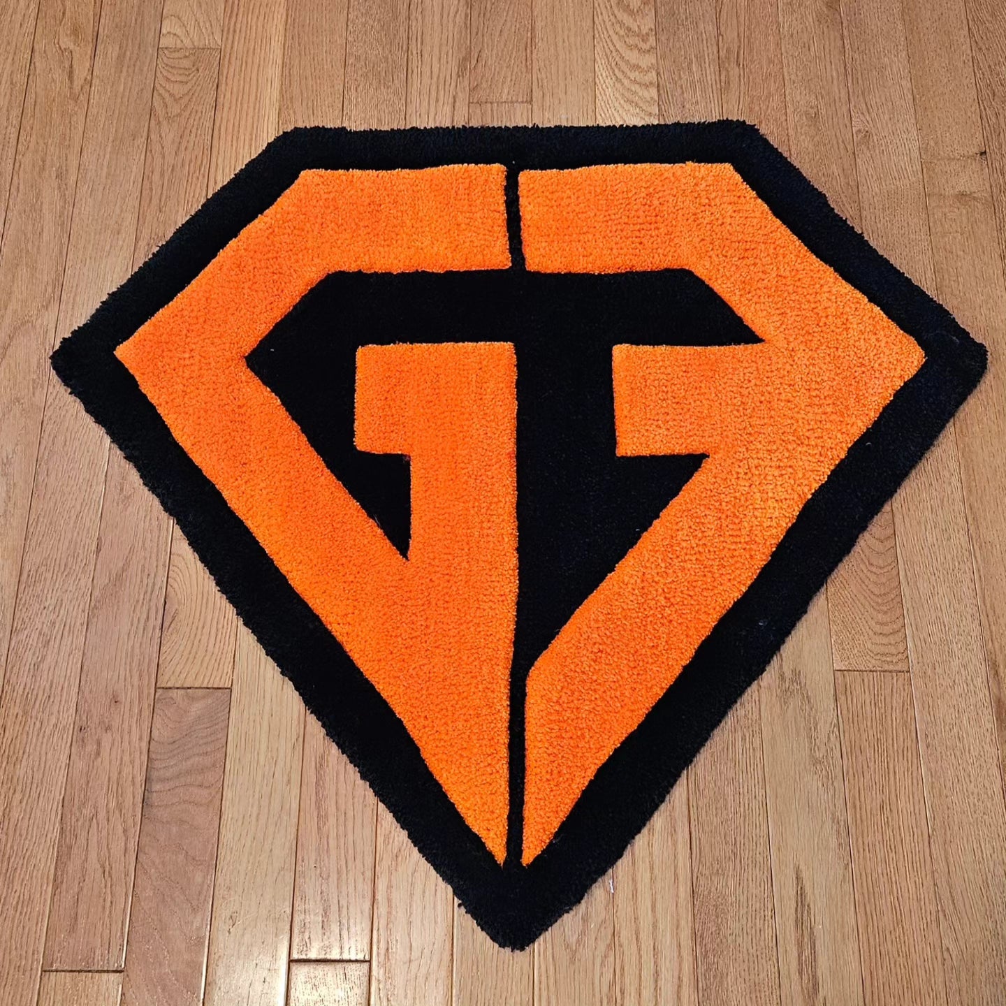 Gemini/Fourth Ship Logo – Tufted Fiber Art