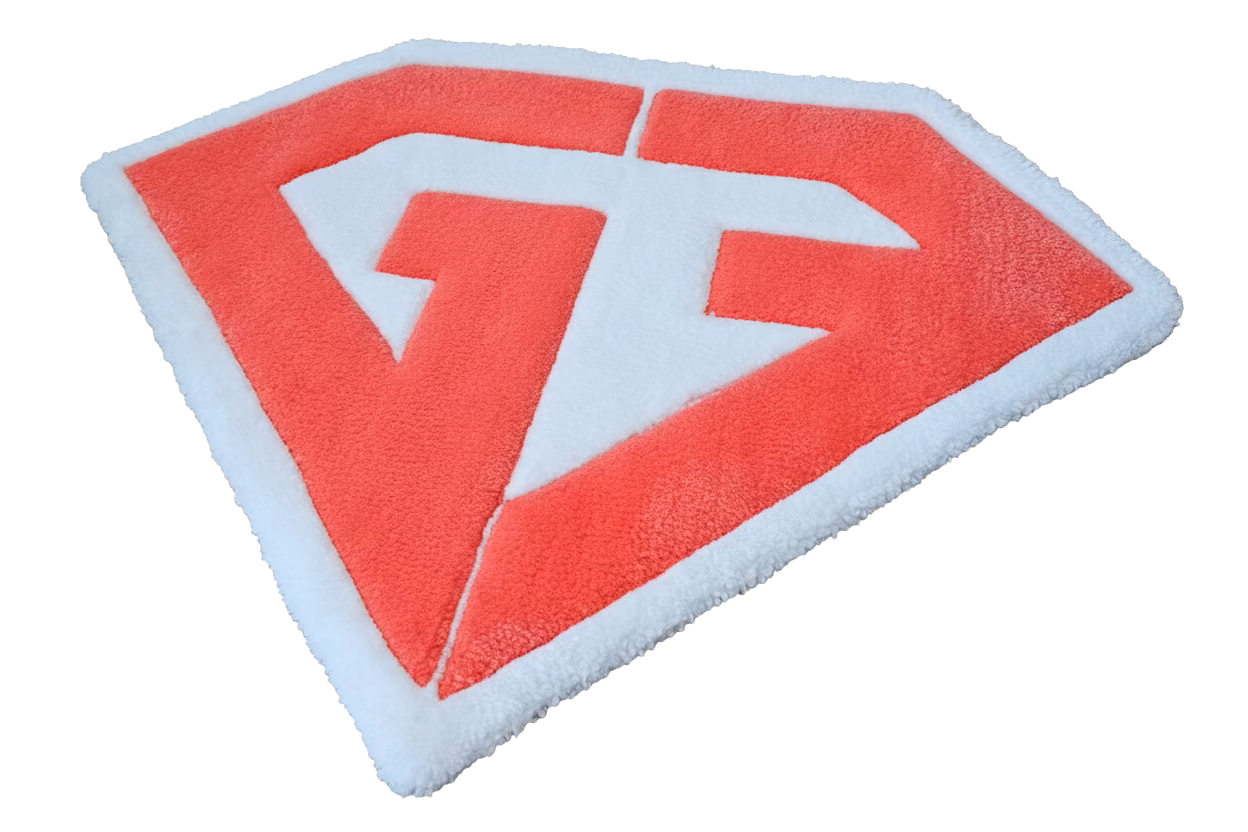 Gemini/Fourth Ship Logo – Hand-Tufted Fiber Art | BL Fan Collectible