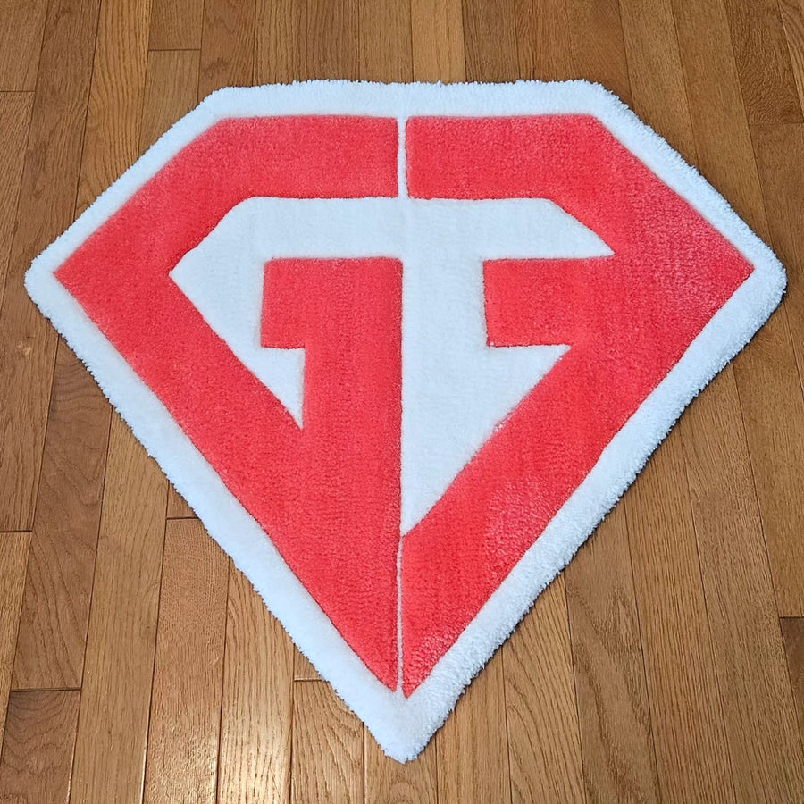 Gemini and Fourth ship-logo hand-tufted functional fiber art for BL fandom display