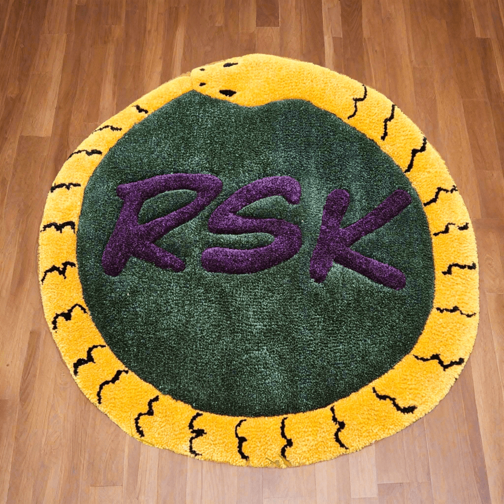 Custom Handmade Fiber Art Rug Design | Hypoallergenic & Durable - Kreative Artisan Threads