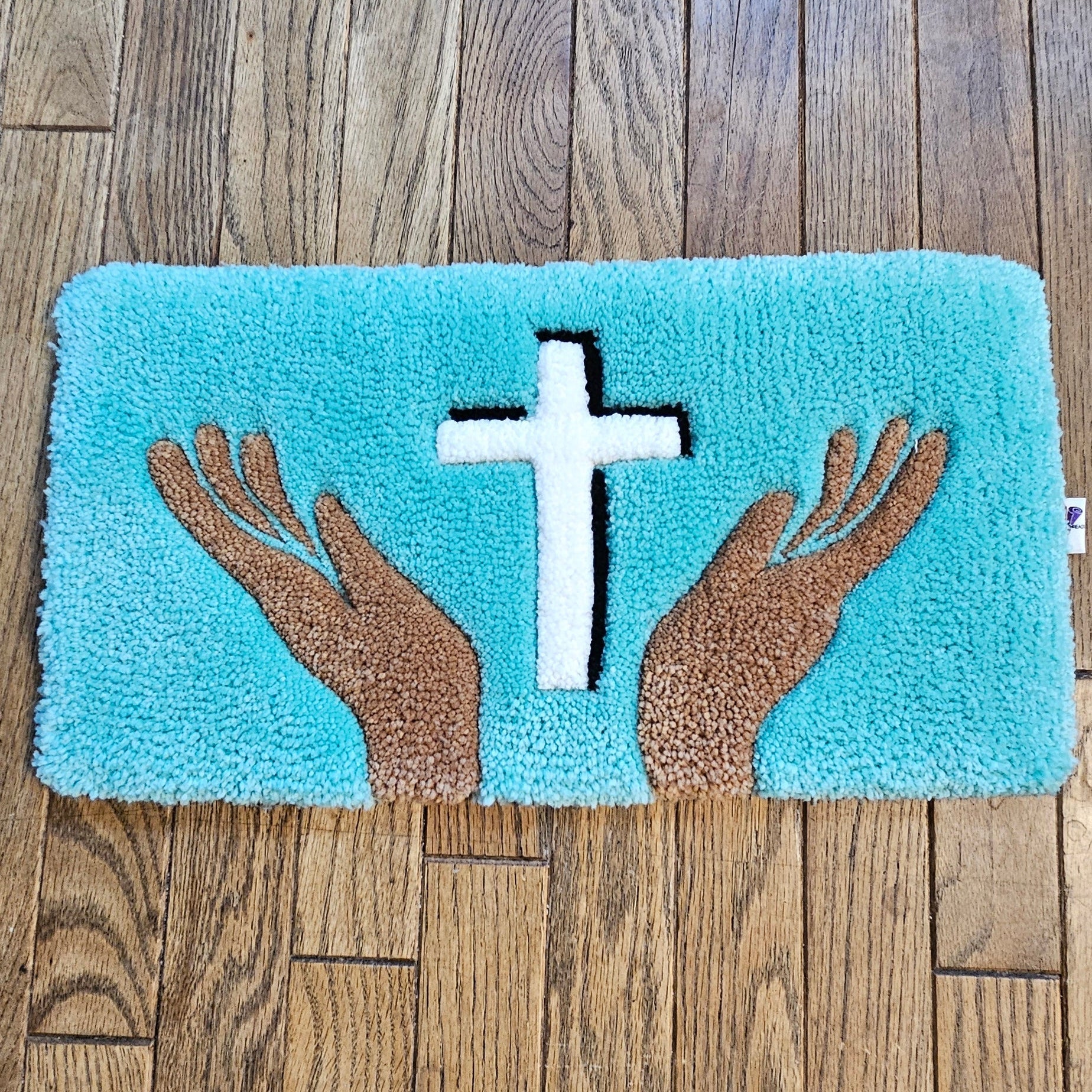 Custom Handmade Prayer Rugs | Hypoallergenic & Durable - Kreative Artisan Threads