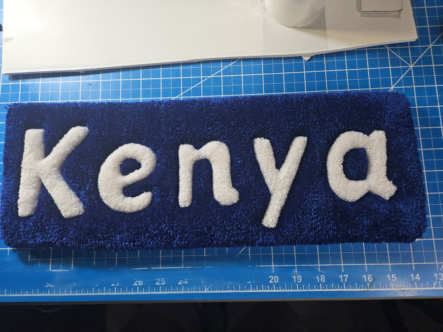 Kenya Name Art