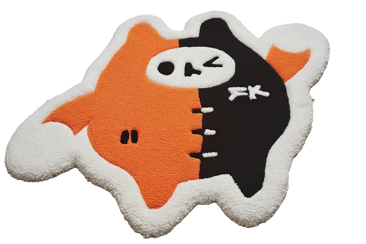 YUZU MUMU – First/Khaotung Thai BL Character Fiber Art | Hand-Tufted Collectible